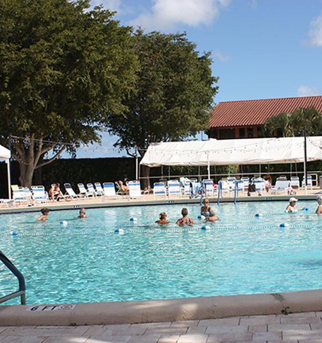 view of pool