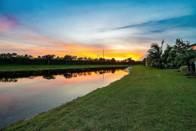 property view of water