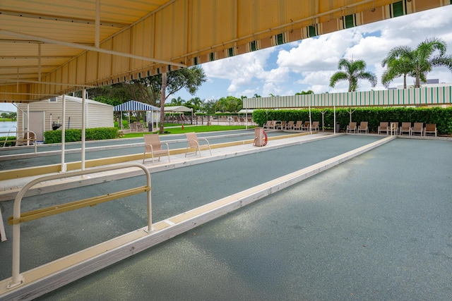 view of swimming pool