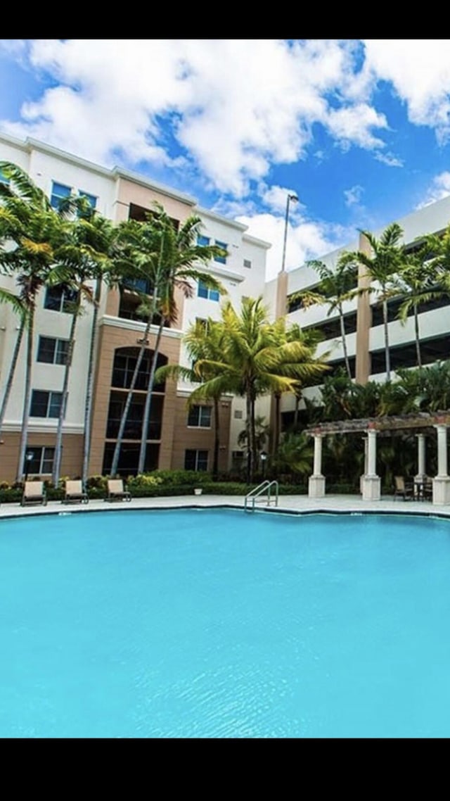 view of community pool