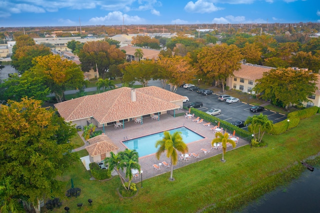 aerial view
