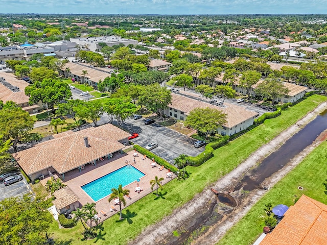 9785 Pineapple Tree Dr Unit 103, Boynton Beach, FL 33436 - aerial view of a pool