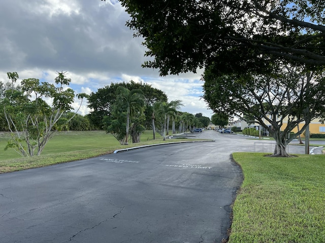 view of road