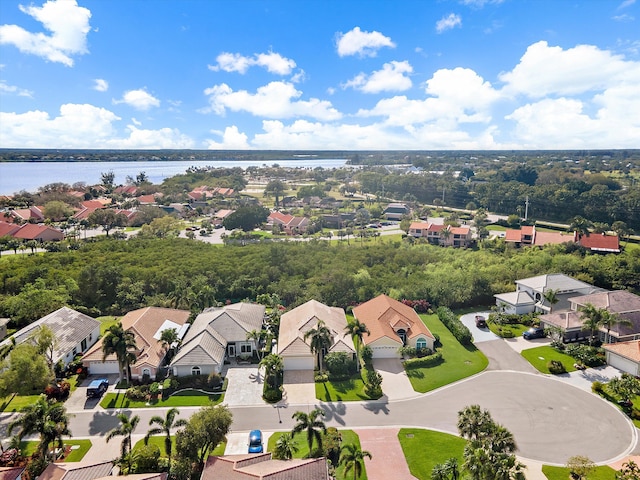 3190 SE Carrick Green Ct, Port Saint Lucie, FL 34952 - aerial perspective of suburban area featuring a nearby body of water