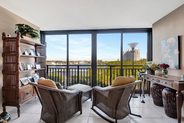 sunroom with a wealth of natural light