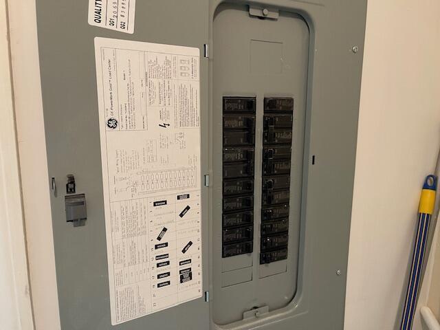 2424 N Federal Hwy Unit 106, Boynton Beach, FL 33435 - utility room with electric panel