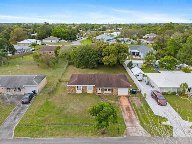 314 SW Cherry Hill Rd, Port Saint Lucie, FL 34953 - aerial view featuring a residential view