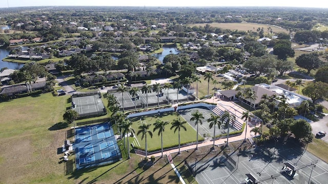 2800 Twin Oaks Way, Wellington, FL 33414 - aerial overview of property's location with a nearby body of water and nearby suburban area