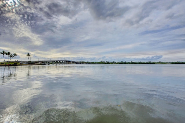 property view of water