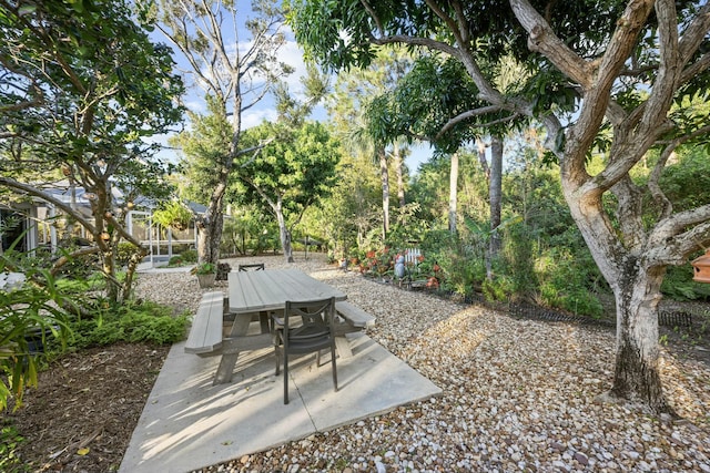 exterior space featuring a patio