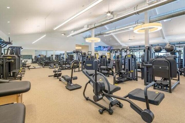 6861 Briarlake Cir, Palm Beach Gardens, FL 33418 - view of gym