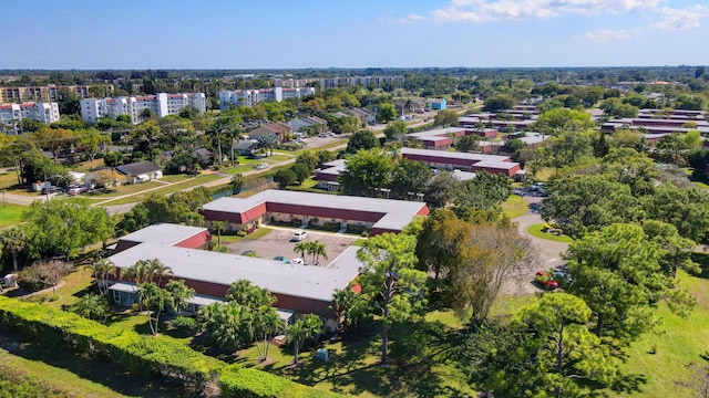 233 Down E Ln, Lake Worth, FL 33467 - drone / aerial view of a tree filled landscape