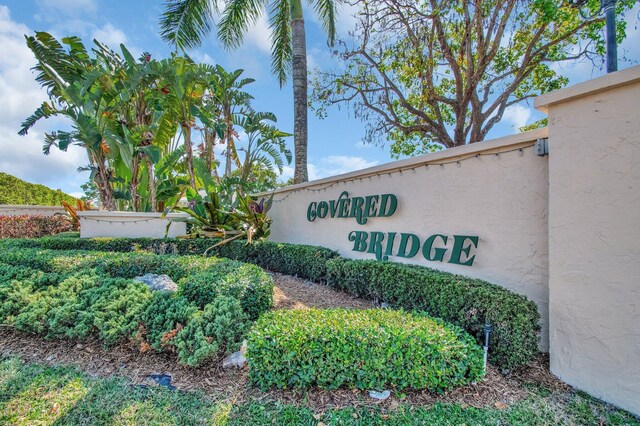 233 Down E Ln, Lake Worth, FL 33467 - view of community sign