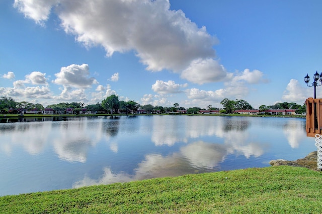 property view of water