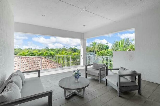 view of patio / terrace with outdoor lounge area