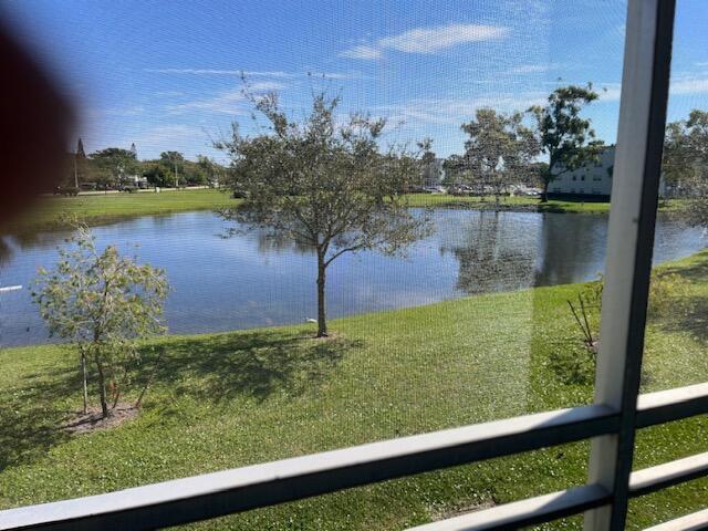 view of water feature