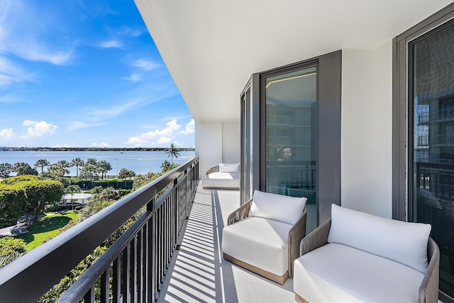 3140 S Ocean Blvd S Unit 502S, Palm Beach, FL 33480 - balcony with a water view