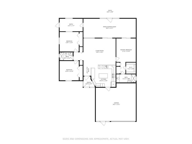 floor plan / room layout