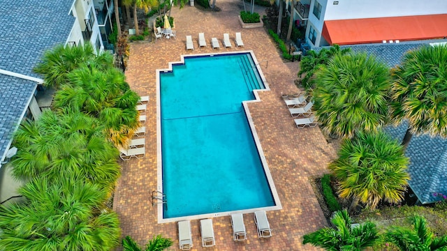 view of pool