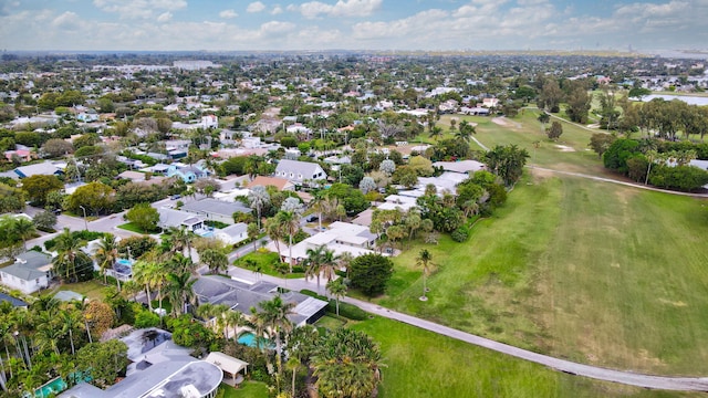 birds eye view of property featuring a residential view