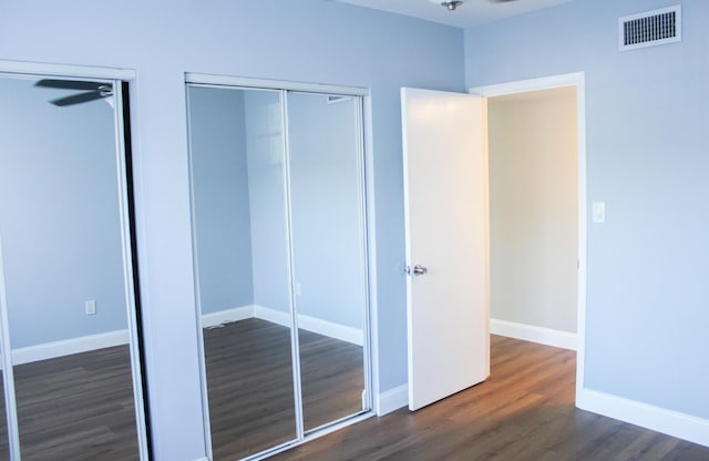 closet with visible vents