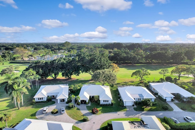 birds eye view of property featuring a residential view