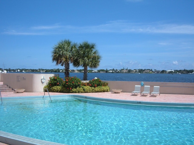 view of community pool