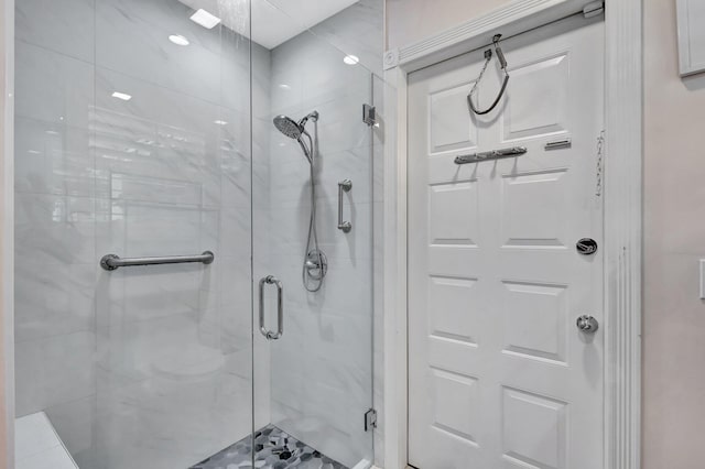 full bath featuring a stall shower