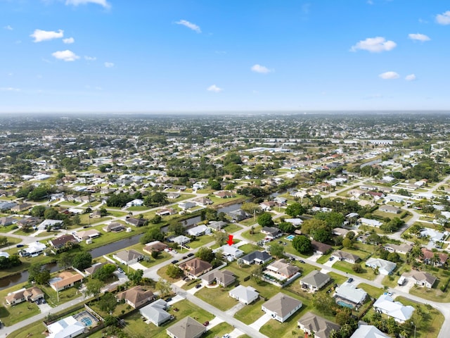 birds eye view of property featuring a residential view