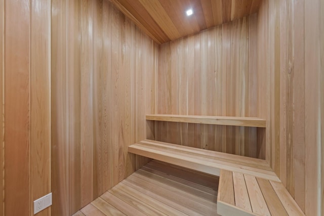 view of sauna / steam room