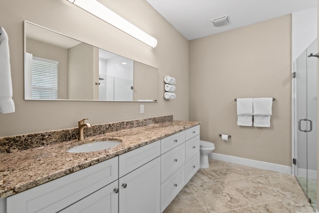 7250 Reserve Creek Dr, Port Saint Lucie, FL 34986 - bathroom with vanity and a shower stall