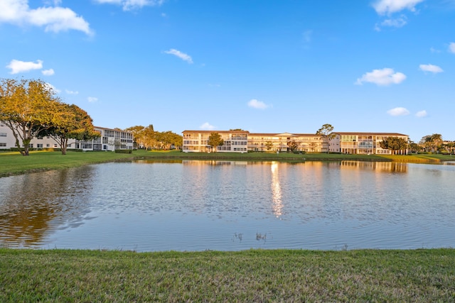 property view of water