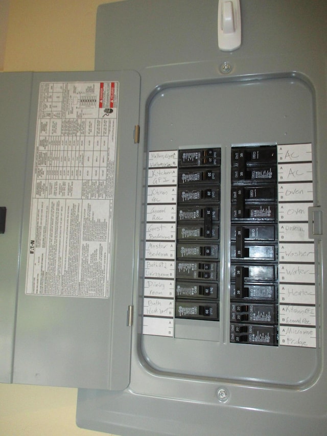 utilities with electric panel