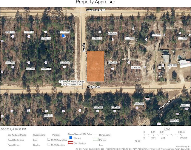 TBD Flagler Dr, Interlachen FL, 32148 land for sale