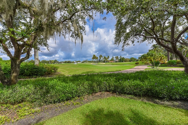 surrounding community featuring a yard