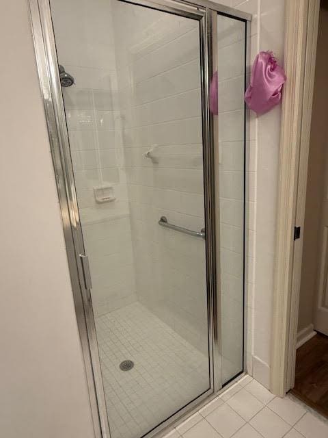6367 Long Key Ln, Boynton Beach, FL 33472 - full bath with a stall shower and tile patterned flooring