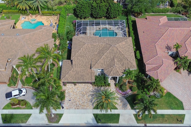 drone / aerial view