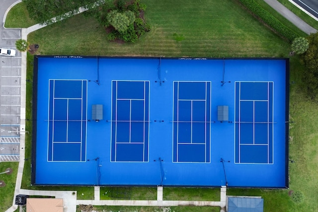 drone / aerial view