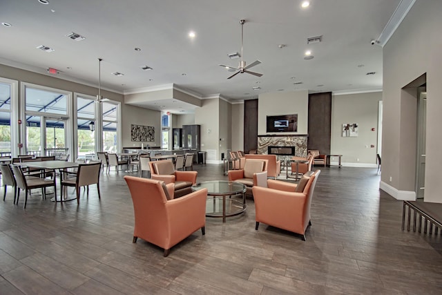common area with visible vents