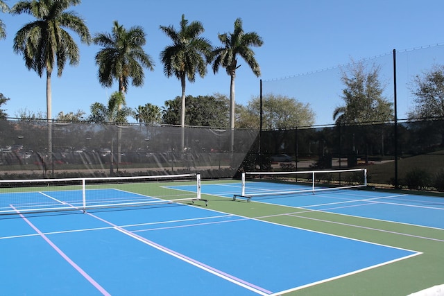7290 Clunie Pl Unit 14404, Delray Beach, FL 33446 - view of tennis court featuring community basketball court