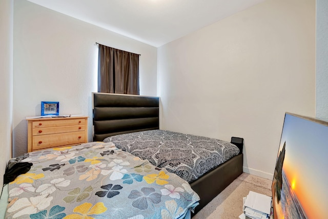 bedroom with baseboards