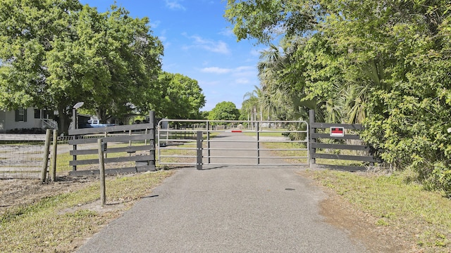 view of gate