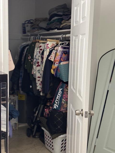 view of closet