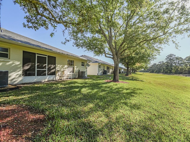 946 S Easy St, Sebastian, FL 32958 - view of yard featuring central air condition unit