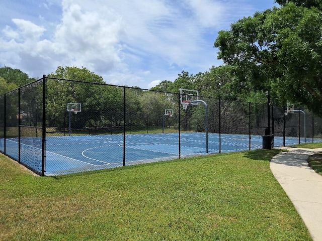 7260 SE Magellan Ln, Stuart, FL 34997 - view of basketball court with community basketball court