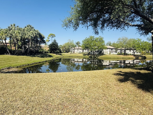 view of water feature