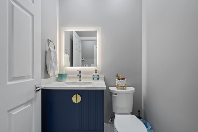 10786 Greenbriar Villa Dr, Lake Worth, FL 33449 - bathroom featuring vanity and toilet