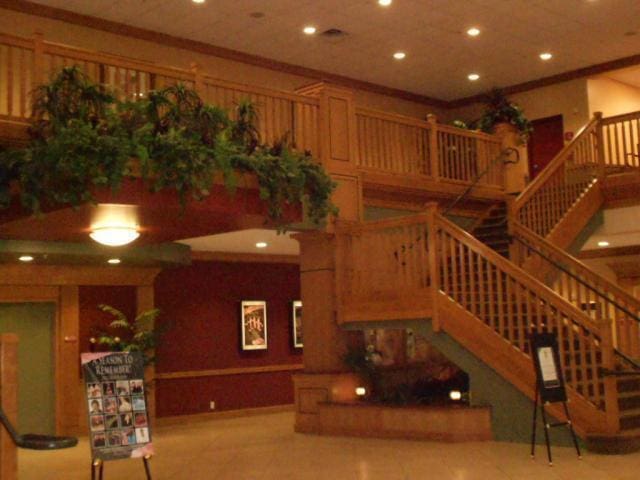 stairs with recessed lighting