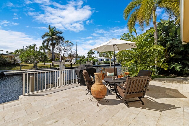 view of patio