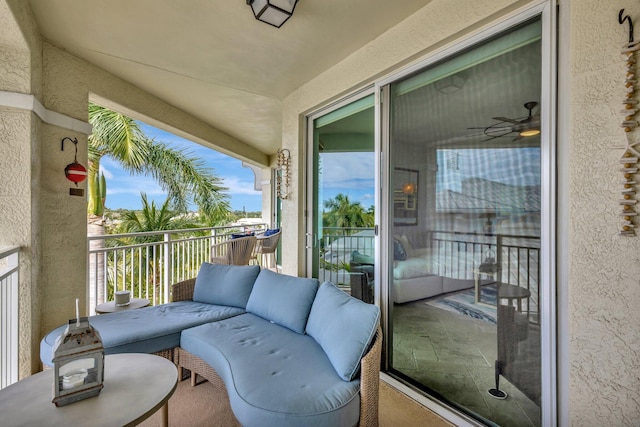 balcony with a sunroom